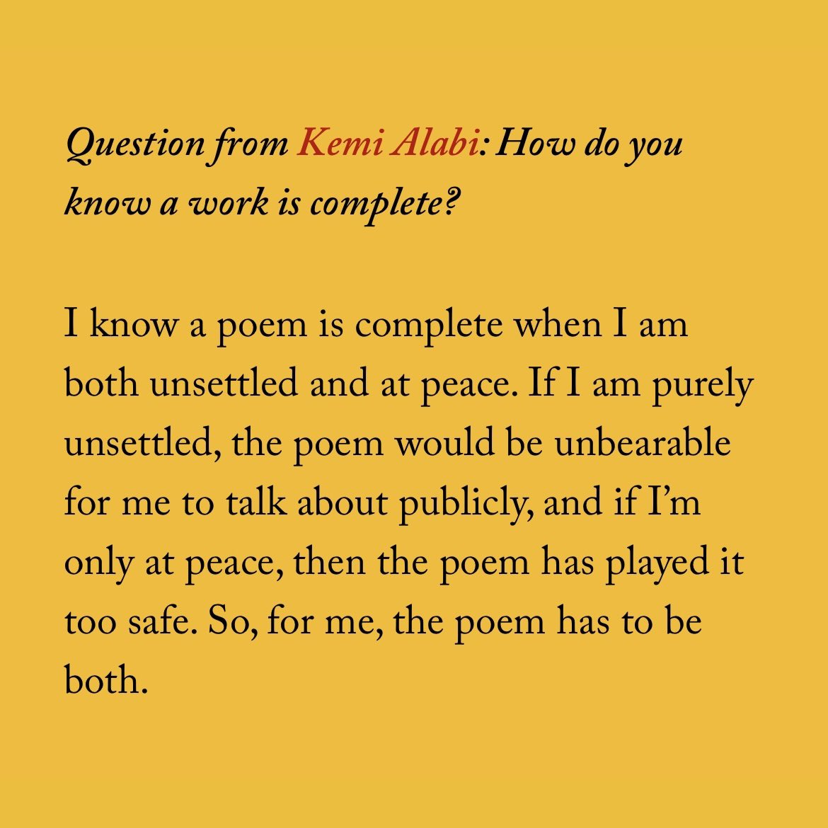 “I know a poem is complete when I am both unsettled and at peace.” I was interviewed by @republicjournal about all things writing, muses, process and books! Editors: Peace Onafuye (@PYOnafuye ); @WalleLawal Illustrator: Kevwe Ogini republic.com.ng/april-may-2024…