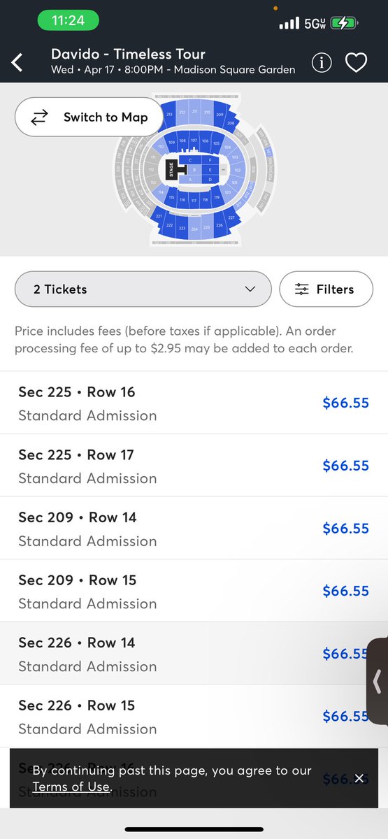 🤣 🤣 That will be the biggest show of shame. The fact it will happen in that Iconic Place as MSG makes it even worse!!! Like wtf is this? Your cheapest tickets are not on Resale for a show happening in 4days @ MSG is a Big Red Flag 🚩