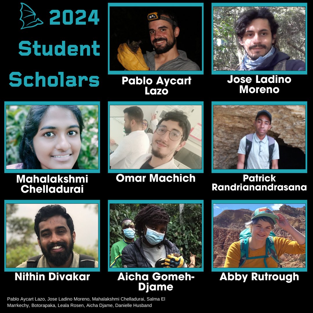 Congrats to this year's BCI Student Scholars! From Madagascar to the Amazon, check out the bat conservation projects they're implementing around the world. batcon.org/student-schola…