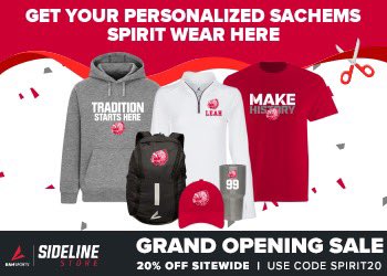 *Sachem Nation Alert* Check out this great new opportunity to purchase fully customizable Sachems Gear! Use code SPRING20 for a limited time discount. Students, Parents, Alums and more can purchase Saugus swag here: sideline.bsnsports.com/schools/massac…