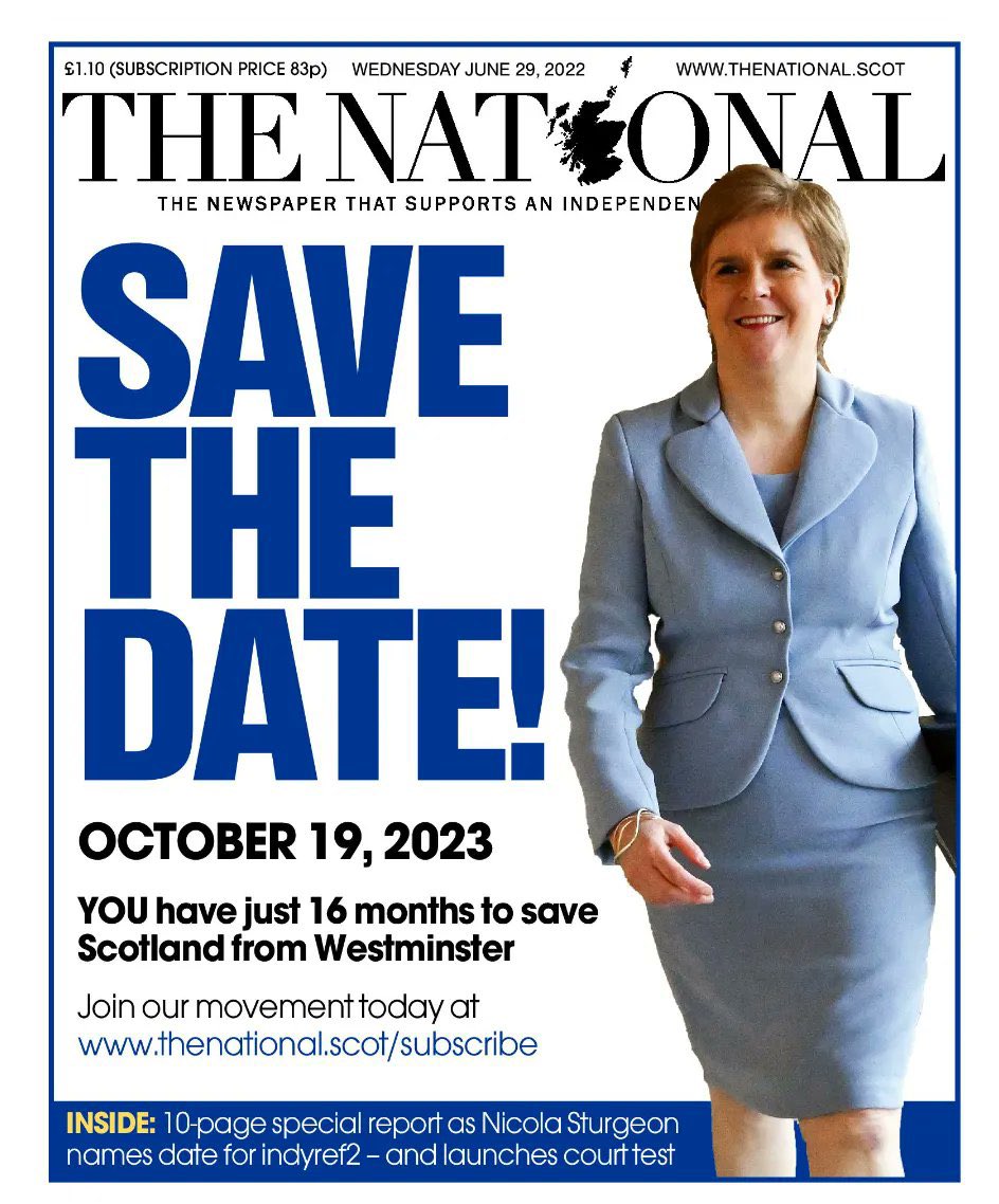 @theSNP @ShonaRobison @stefanhoggan A vote for the SNP is a vote for permanent devolution and further erosion of our human rights. It’s no surprise that the SNP is on for a hiding at the General Election. You lot are out of touch and out of time. I hope you lose far more than the 29 MPs predicted in the last poll.