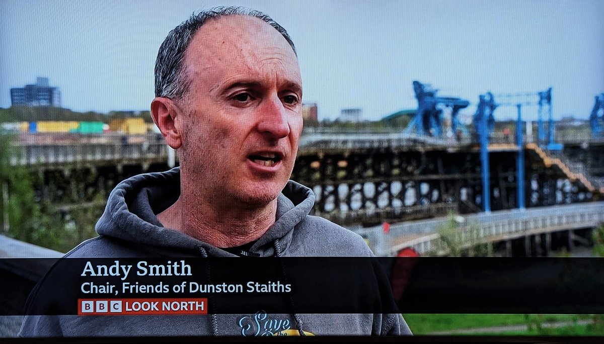 What a fantastic few days of re-opening Dunston Staiths to the public, and launching the Tyne Derwent Way. Did a fair bit of press with the project team too!