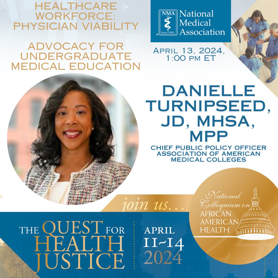 🌟 Dive into a critical discussion on 'Healthcare Workforce Viability' at our upcoming panel! Join us to explore how to strengthen our healthcare workforce through education and diversity initiatives. Your participation is key to our future! #HealthcareEducation #NMAColloquium24