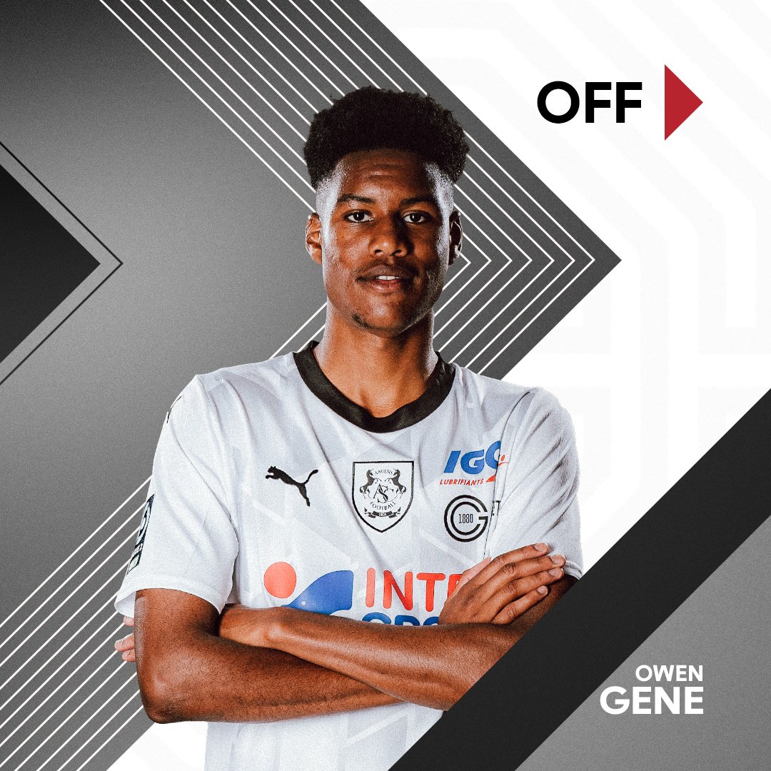 AmiensSC's tweet photo. 🔃 Owen Gene cède sa place à Kylian Kaiboue.

#USCASC 0️⃣-0️⃣ | 81' https://t.co/uzaNKwi3us