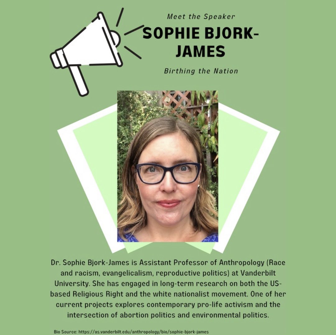 Meet the speaker of Wednesday and Thursday’s lectures! You can still register for Bjork-James’s events at the link in our bio! 

#genderstudies #womensstudies #birthingthenation #sawyerseminar #pennstate #anthropology