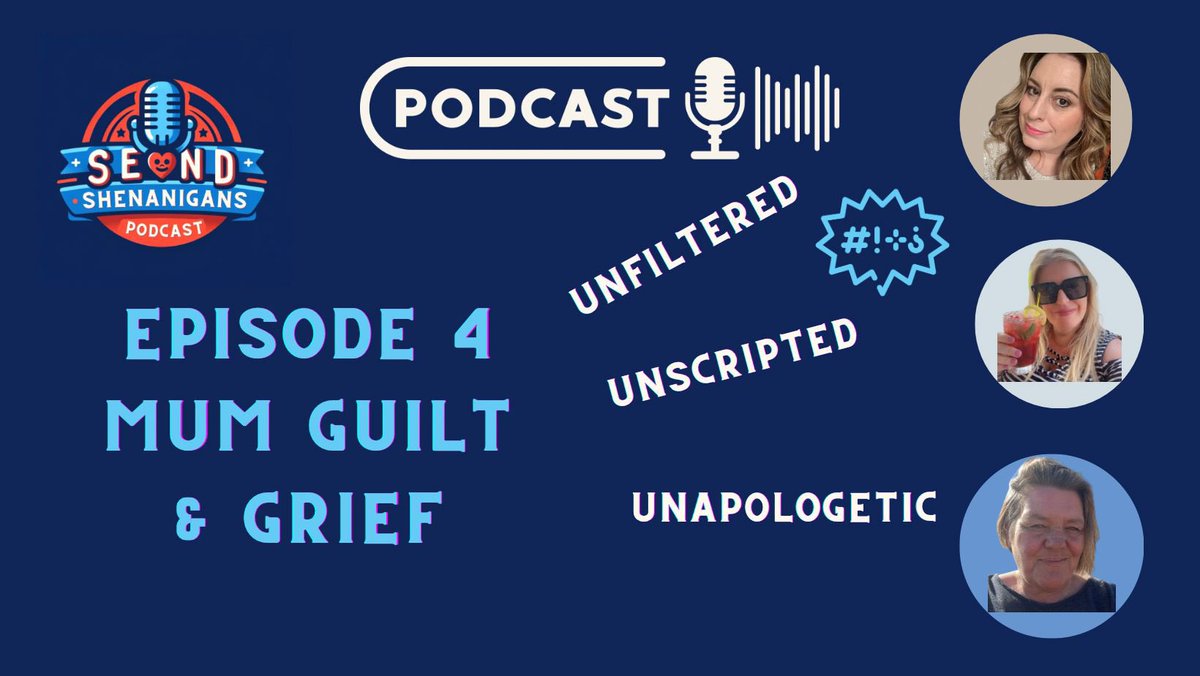 #SendShenanigans #Parenting #Podcast We @LifeAspland @IslasVoice We will be recording episode 4 next week…. Mum Guilt & Grief Do you carry mum guilt or have you learnt to not be hard on yourself? Have you experienced grief during your child’s journey and diagnosis?