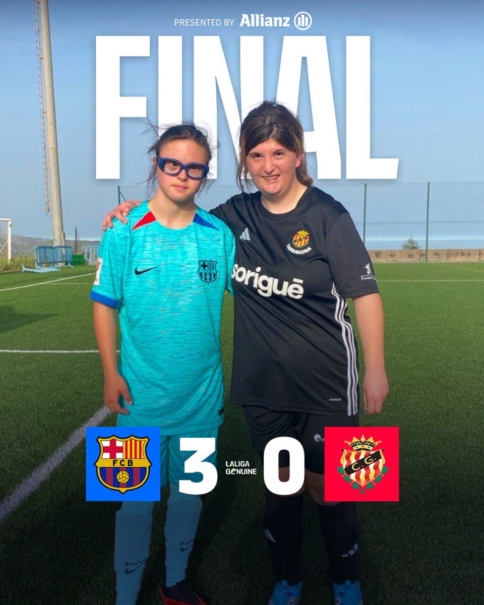 𝗙𝗜𝗡𝗔𝗟 𝗗𝗘 𝗣𝗔𝗥𝗧𝗜𝗧⏭️ I amb aquest resultat, tanquem la primera jornada del cap de setmana amb 2/2 victòries ✅ Ho hem passat molt bé amb els amics del @NASTICTARRAGONA 🤝 amb ganes de tornar a creuar-nos aviat a un terreny de joc! @allianz_es @laligagenuine 💙