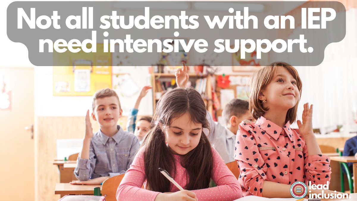 👥 Tier 3 intervention is not #specialeducation. Tier 3 solely implies intensive support. Not every #student who requires intensive support has an #IEP. Not all students with an IEP need intensive support. #LeadInclusion #EdLeaders #Teachers #UDL #TeacherTwitter