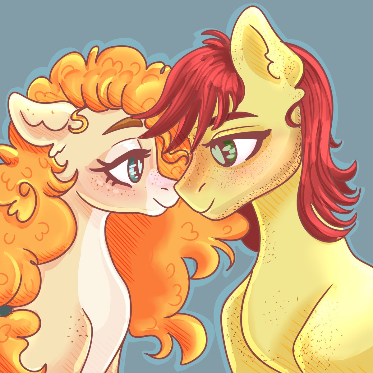 pear butter and bright mac 😭✨ #mlp #mlpart #mlpfim