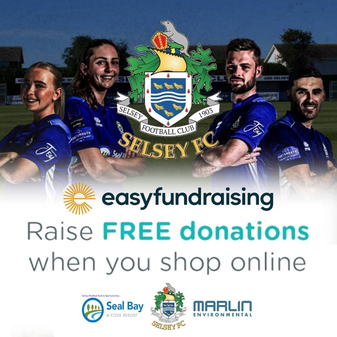 Did you know you can raise funds for the club when shopping online? It's simple! ⚽ Sign up to @easyuk here easyfundraising.co.uk ⚽ Download the @easyuk App ⚽ Select Selsey Football Club as a cause to support ⚽ Shop as normal online and all parts of the club will benefit