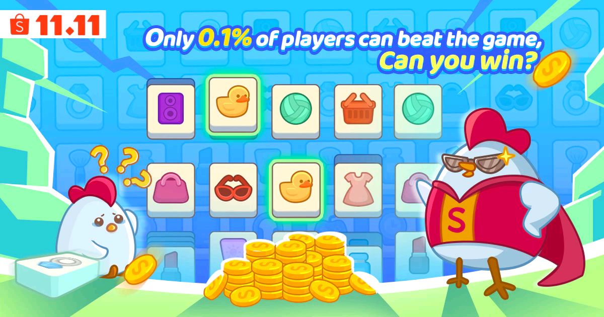 Only 0.1% players can beat the game - Are you one of them? shp.ee/wbuzvmvmjwu