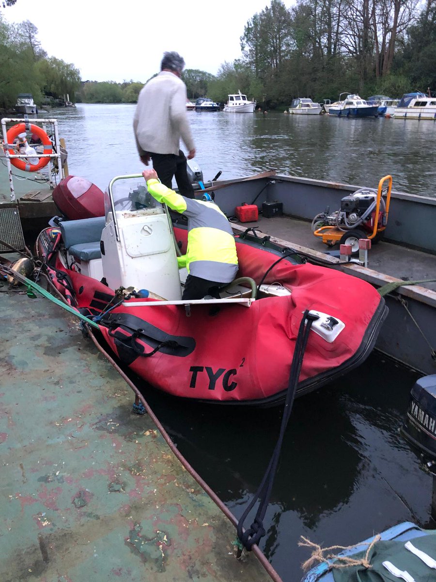 TwickenhamYC's tweet photo. Sadly, all 3 of our support boats are out of action, 2 due to vandalism and a 3rd for repair work. This will mean sailing races, and some training courses will be postponed or cancelled. Apologies for the inconvenience if you're affected by this. 😢 https://t.co/K1nc0hPzH8