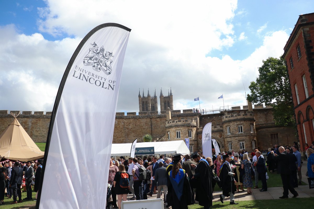 🎓The University of Lincoln Graduations will be taking place inside our castle grounds until the 18th of April🎓 We wish all of the graduates all the very best for their future. We think they chose an amazing city to study in. 🎉🏰