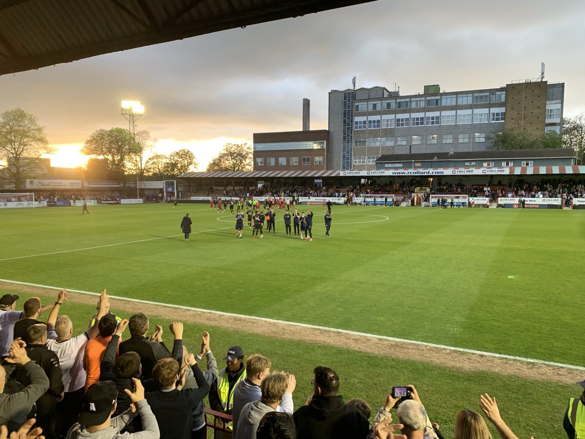 Get in! A vital 3-0 win at Aldershot for the Wood! ⁦@BOREHAM_WOODFC⁩