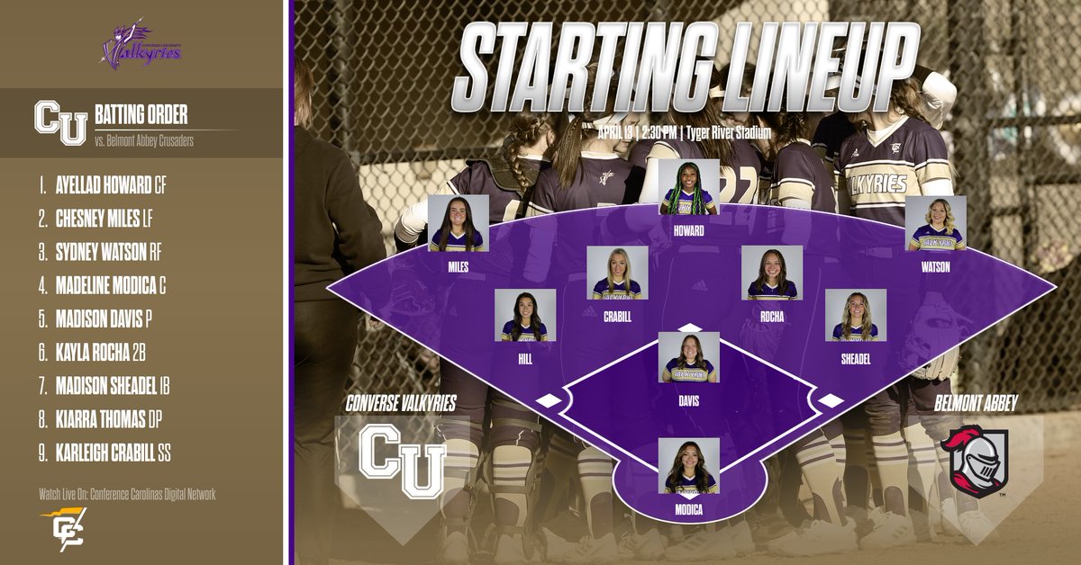 Madison Davis is in the circle for game two! #GoValkyries

📈 shorturl.at/aiEM0
