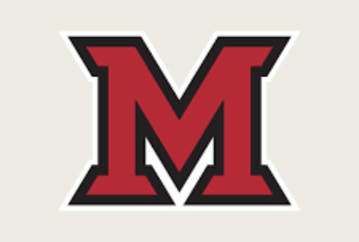 After a great talk with @Martin_Miami_HC , I received my first D1 offer to @MiamiOHFootball @CoadyKeller1 @CoachWelshMiami @CoachBrechin @PrepRedzoneIN @Mr_Meiners @EastCentralFB @_STDUB @IndianaPreps @HoosierELITE