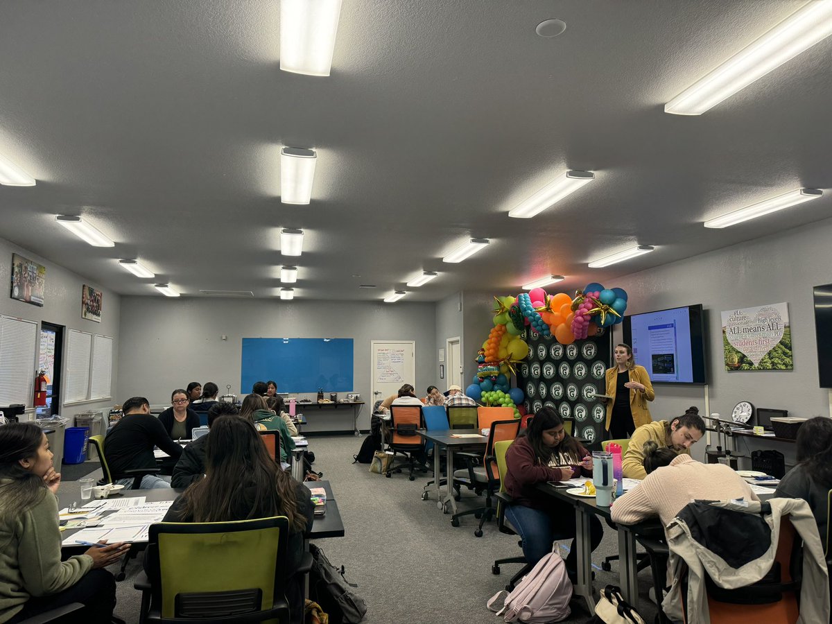 Excited to be at our Saturday teacher academy diving into innovative methods for math, vocabulary, and science instruction! Always striving to enhance our teaching skills for our students' success. #AllMeansAll @GUSDEdServices @LCortezGUSD @zjgalvan @aqgillespie @callme_sanchez