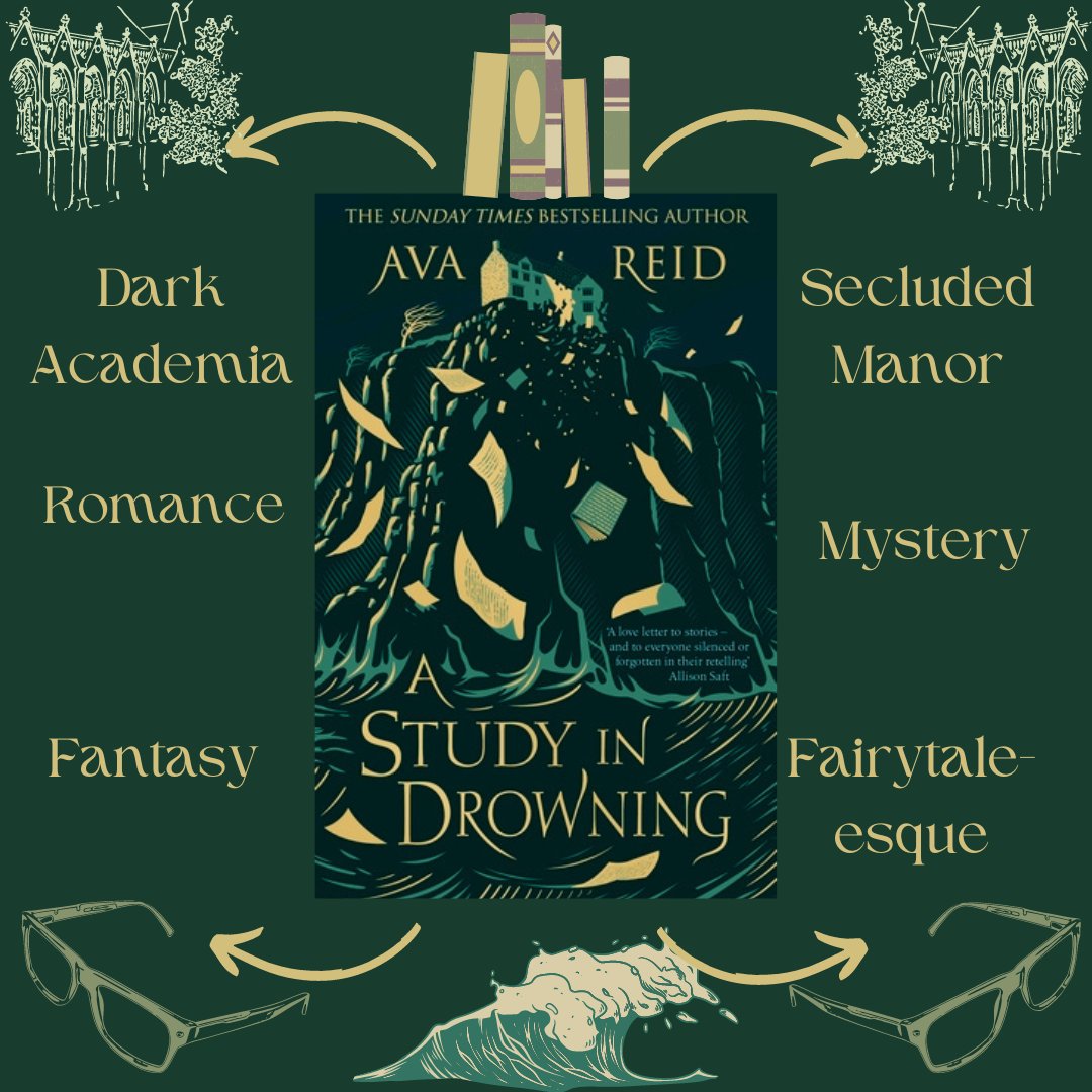 A Study in Drowning' by Ava Reid book review ⬇️⬇️ ioannapauthor.com/blog/f/a-study…