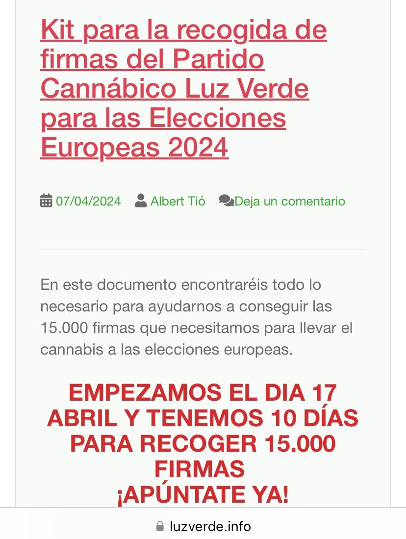 también está toda la info colgada en la web: luzverde.info/kit-para-la-re…