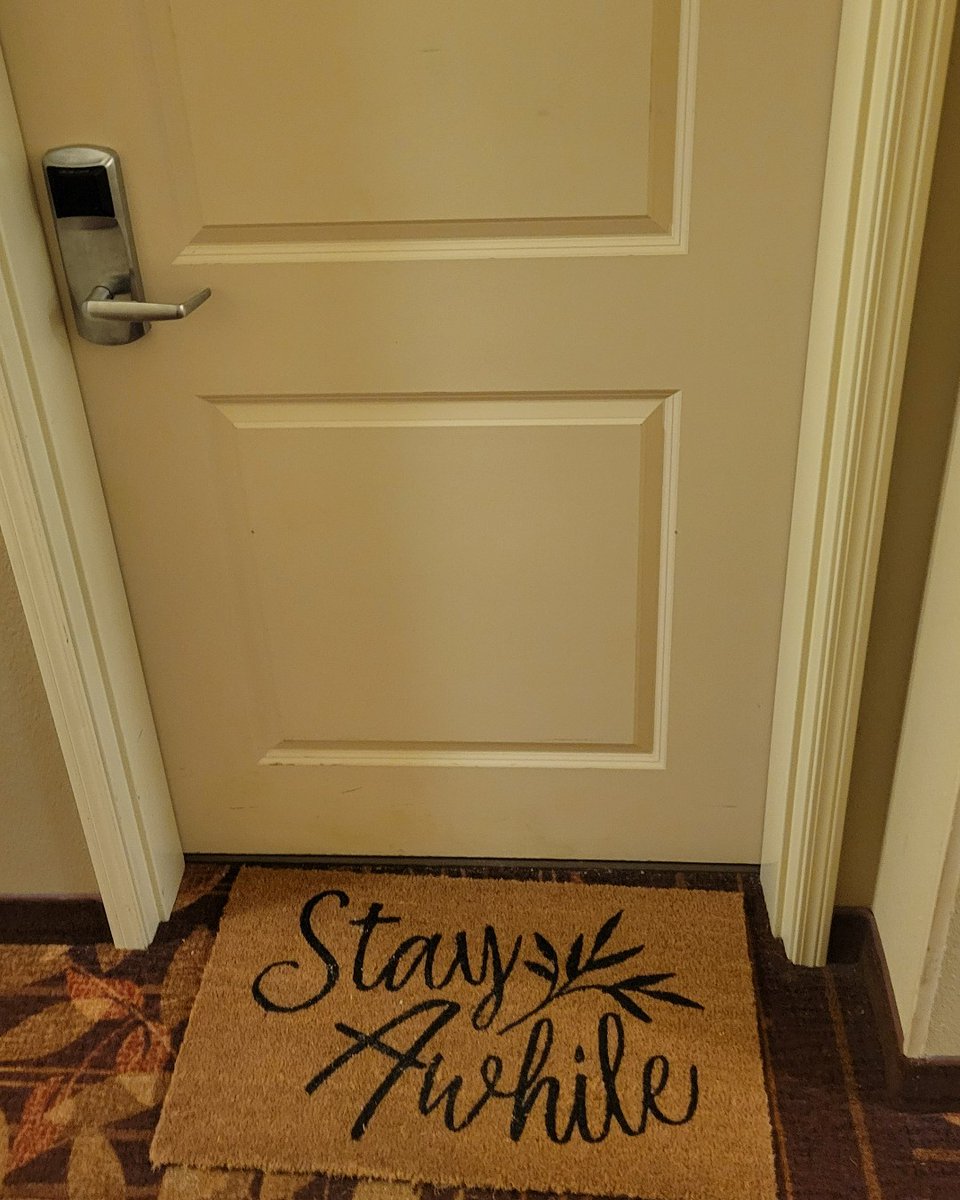 We aspire to make all of our guests feel like they are at home. With small touches like a welcome mat at your door, we hope the Candlewood feels like a home away from home on those extended stays! #IHG #CandlewoodSuites #Extendedstay #extendedstayhotel