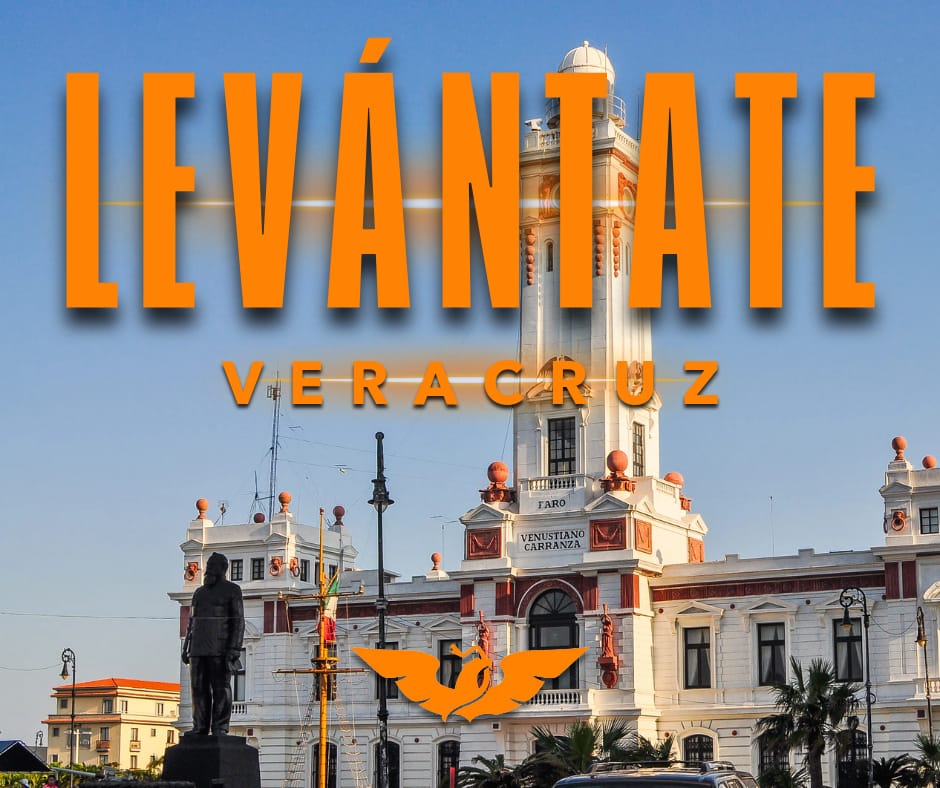 ¡Es momento del cambio! #LoNuevo está por llegar a Veracruz y será una renovación total. ¡Levántate, Veracruz! #FelizSabado