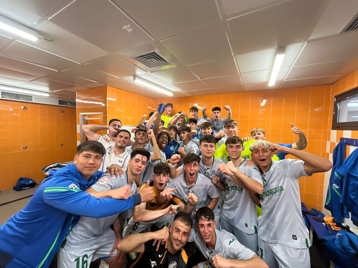 LaBaseGTF's tweet photo. 📝 Juvenil B
🆚 CF Fuenlabrada B
✅ 1-2

⚽ Pedro y Manu

#VamosCanteraGTF https://t.co/gCNnIh9qVV