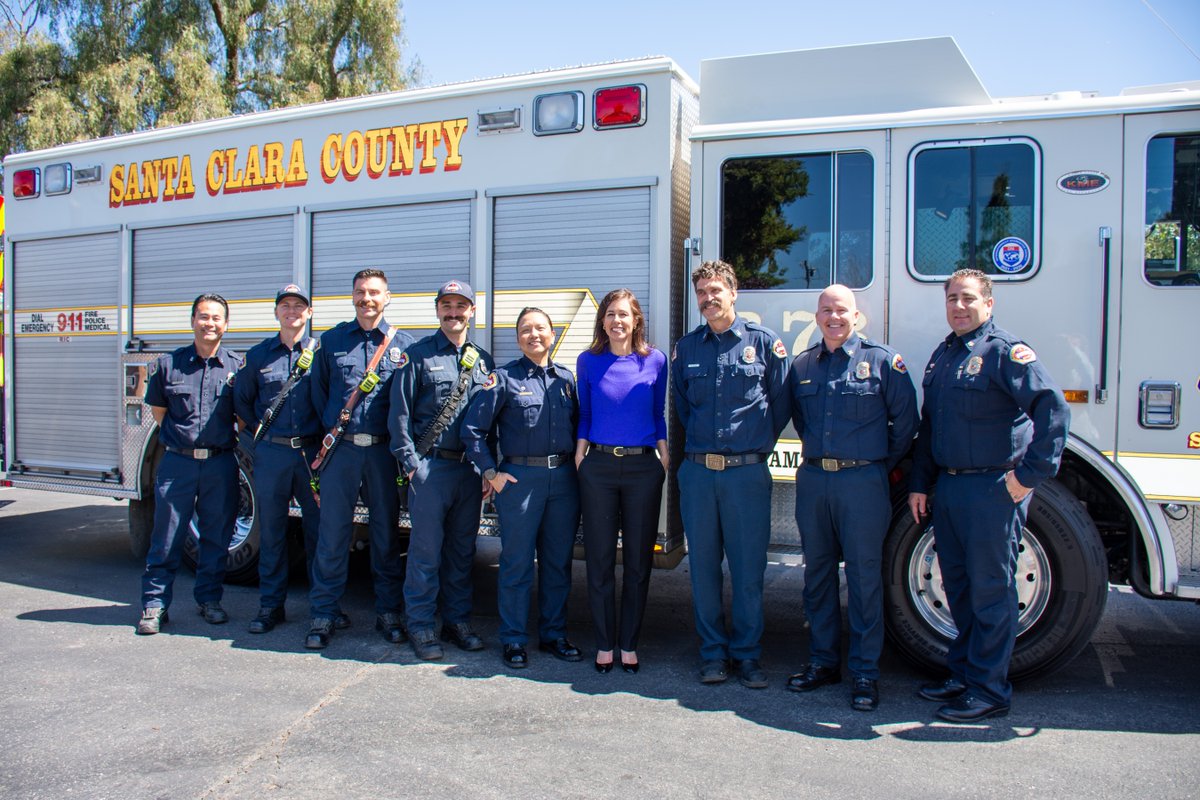 sccfiredept's tweet image. We were honored to host @FCC Chairwoman Rosenworcel earlier this week. The Chairwoman joined Fire Chief Suwanna Kerdkaew, @supottolee and industry experts for a roundtable focused on net neutrality. @DustinABC7 covered the story: abc7news.com/santa-clara-co…