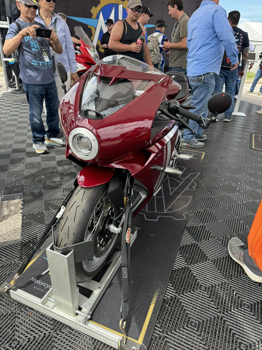Came for the racing, stayed for the demo bikes