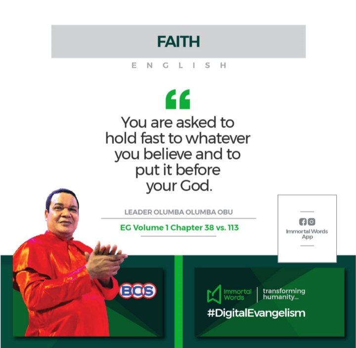 UNIUYOABAS's tweet photo. Heb 11:6 But without faith [it is] impossible to please [him]: for he that cometh to God must believe that he is, and [that] he is a rewarder of them that diligently seek him.
#BCS
#BCSUNIUYOABAS
#OLUMBAOLUMBAOBU https://t.co/1IHqP43L9X