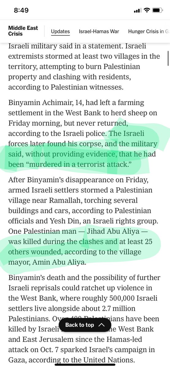 Demanding evidence? Only if it's from Israel, apparently. @nytimes, your bias is showing