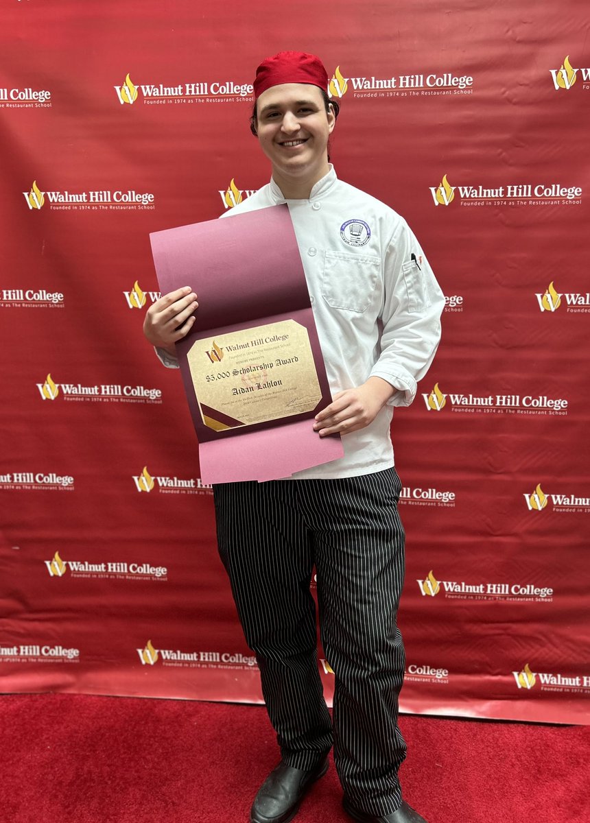 1st place Walnut Hill College Culinary Competition goes to @ACC_Culinary Senior, Aidan Lahlou. Congrats on your 1st place finish and $5,000 @TRSatWHC scholarship. Aidan your @ACC_Culinary family is so proud of you! @APSVirginia @APSCareerCenter @ChefRandi14_ACC