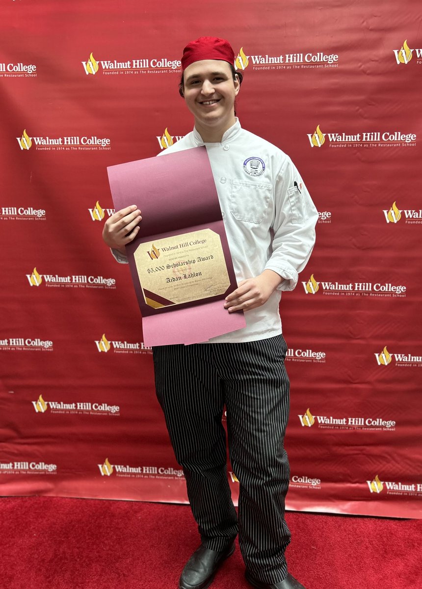 ACC Culinary Arts - Student Managed Account (@acc_culinary) on Twitter photo 1st place Walnut Hill College Culinary Competition goes to <a href="/ACC_Culinary/">ACC Culinary Arts - Student Managed Account</a> Senior, Aidan Lahlou. Congrats on your 1st place finish and $5,000 <a href="/TRSatWHC/">Walnut Hill College</a> scholarship.
Aidan your <a href="/ACC_Culinary/">ACC Culinary Arts - Student Managed Account</a> family is so proud of you!
<a href="/APSVirginia/">Arlington Public Schools</a>
<a href="/APSCareerCenter/">Arlington Career Center</a>
<a href="/ChefRandi14_ACC/">Renee Randolph</a> 1st place Walnut Hill College Culinary Competition goes to <a href="/ACC_Culinary/">ACC Culinary Arts - Student Managed Account</a> Senior, Aidan Lahlou. Congrats on your 1st place finish and $5,000 <a href="/TRSatWHC/">Walnut Hill College</a> scholarship.
Aidan your <a href="/ACC_Culinary/">ACC Culinary Arts - Student Managed Account</a> family is so proud of you!
<a href="/APSVirginia/">Arlington Public Schools</a>
<a href="/APSCareerCenter/">Arlington Career Center</a>
<a href="/ChefRandi14_ACC/">Renee Randolph</a>