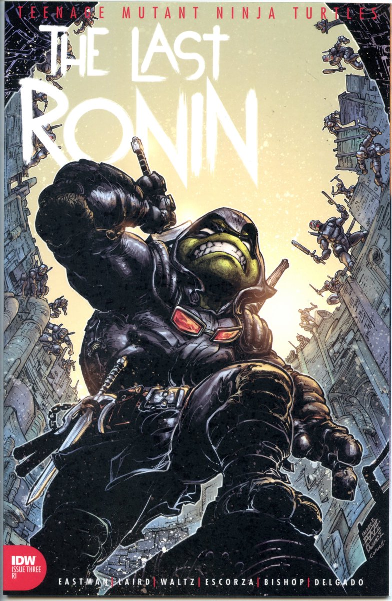 A few issues of The Last Ronin (2020). See more at EHTcomics.com