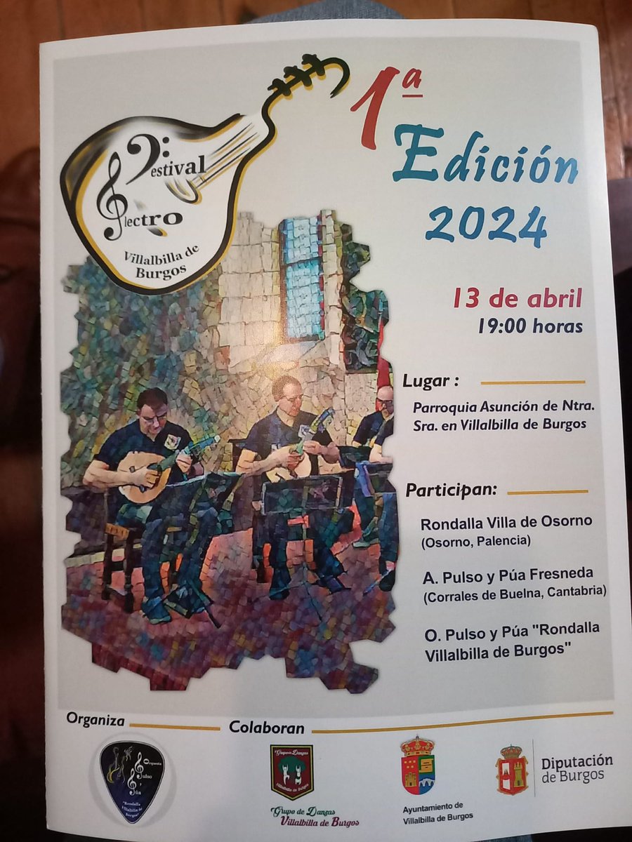 I edición del Festival Electro en Villalbilla de #Burgos 
Con la presencia de nuestra diputada <a href="/RaquelContr2/">Raquel Contreras</a> 
#laculturaennuestrospueblos