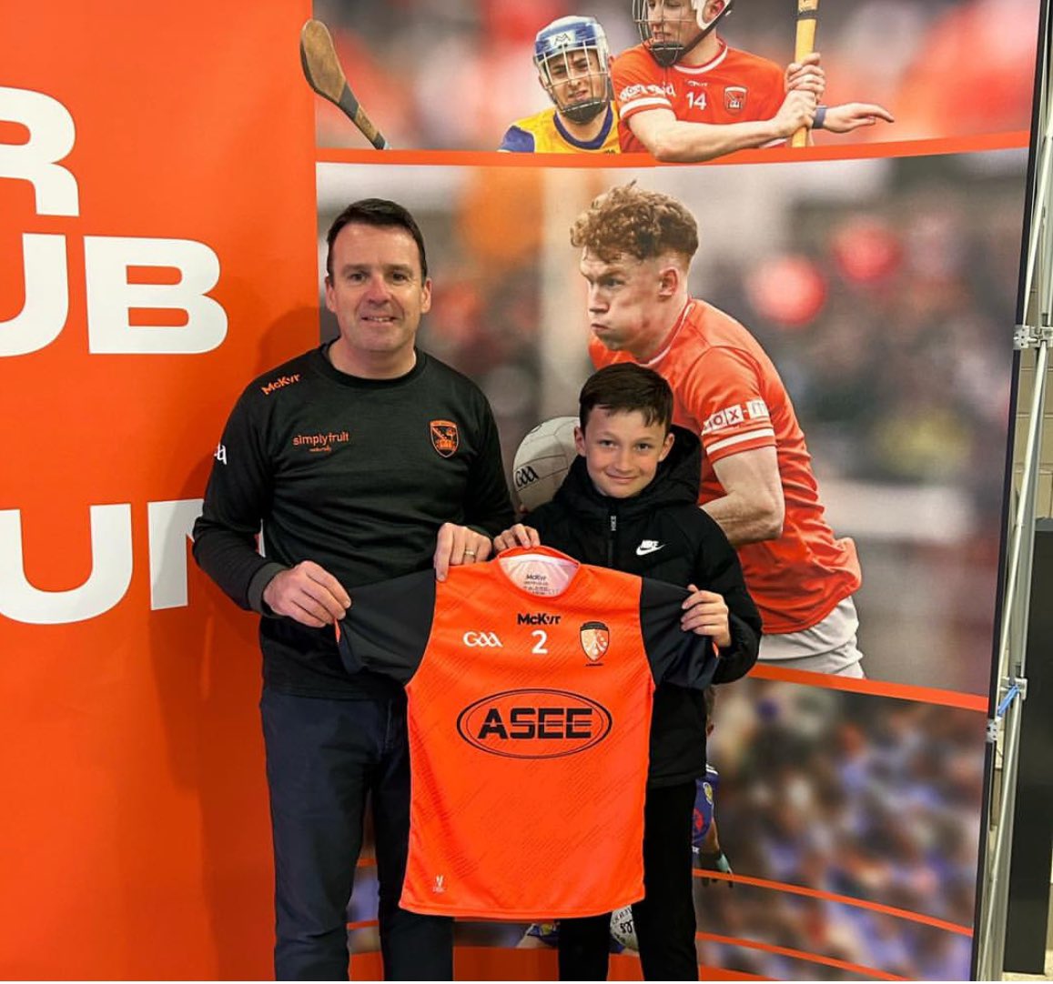 Keep an eye out for two future stars at half time in tomorrow’s Ulster Championship quarter final!

Good luck to Jake Lennon, Ryan Morgan and Blaine Hughes representing Carrickcruppen & Armagh v Fermanagh at Brewster Park.  
#ardmhachaabú #UTC