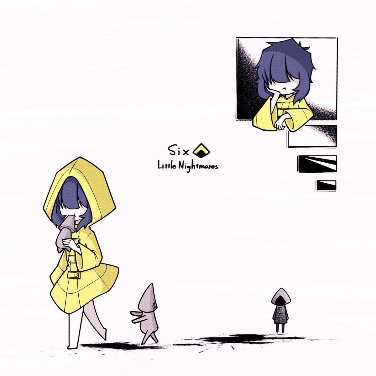 Analog postcard

#LittleNightmares 
#LittleNightmaresll 
#LittleNightmaresfanart 
#Six