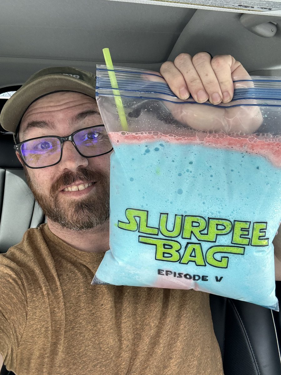 tony_simonetta's tweet photo. Slurpee Bag
Episode V
It was a dark time for #SlurpeeBag . Although the #BYOCup day has become scarce, @7eleven has brought it back, driving #TonyTriesStuff from his hidden base and luring him across the galaxy…
@slurpee https://t.co/nFPH92Z0Bm