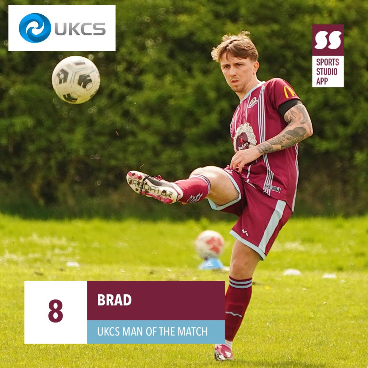 Not at our best and a few players not firing on all cyclinders  but we did deserve more from the game.

2 set plays cost us today but we move on and go on to the next one.

Todays UKCS motm goes to Brad for his great performance today #upthewav