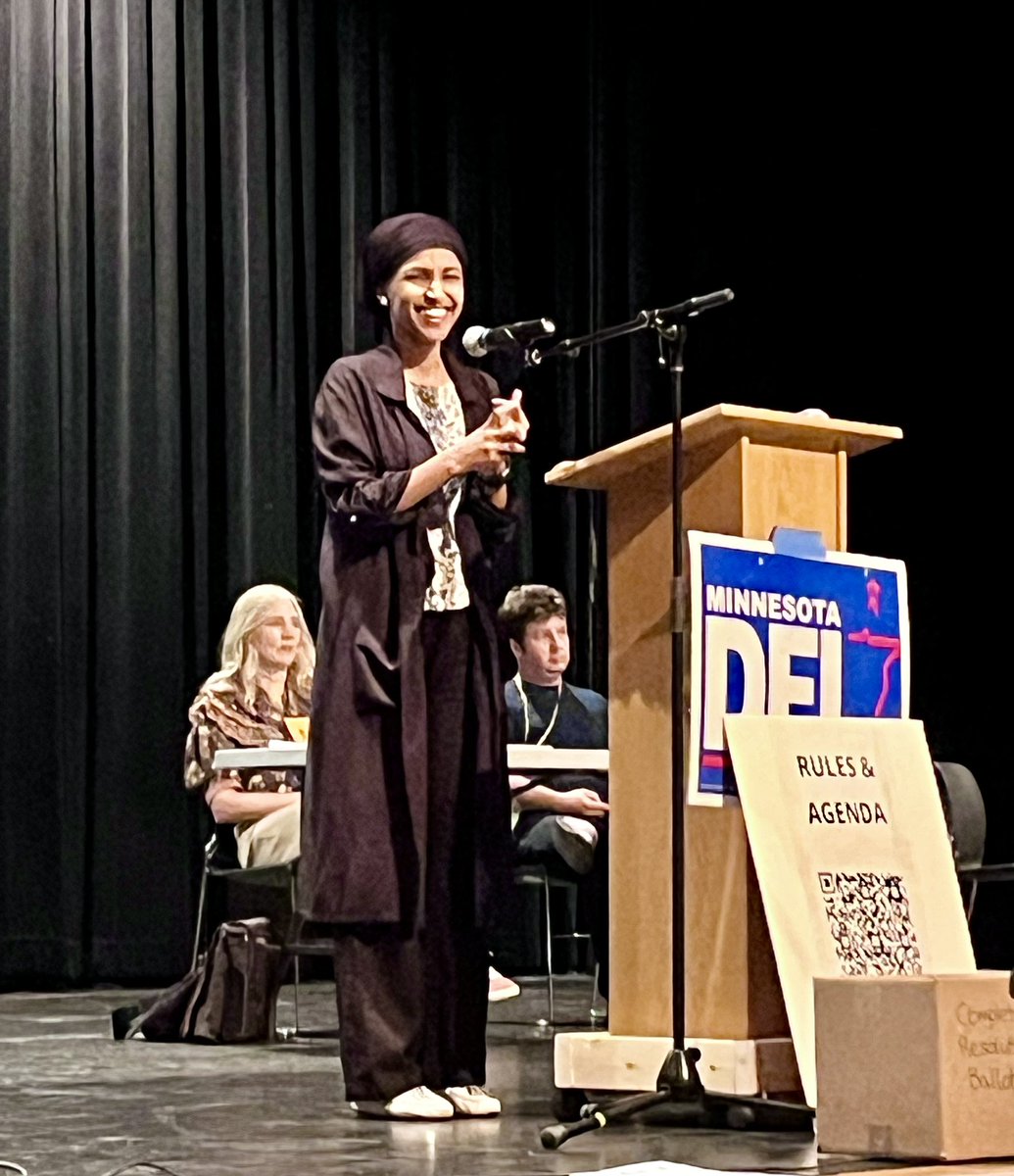 Ilhan is in the house! And we’re electing delegates to CD5 to endorse her to KEEP @IlhanMN in the House.