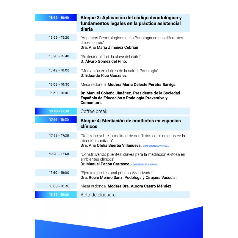 MCP57's tweet photo. I #Simposium Internacional de #Deontología para #Podología Abordaremos #temáticas de máxima #actualidad.
¡Te esperamos! 😉
📅 27 de abril.
📍 Edificio La Térmica en Camino de los guindos, 48 (Málaga).
📝 Inscripción gratuita para podólogos y estudiantes: https://t.co/xLt7QzEzkI https://t.co/zTyeZwy6NT