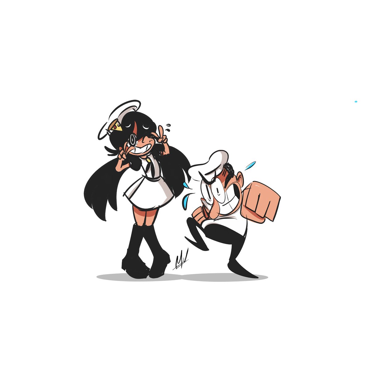 Pizza Time 🍕❤️

#pizzatower #dibujo #dibujodigital #DigitalArtist #ArtistOnTwitter #Sketching #fanart #digitaldrawing #digitalpainting #art #arte