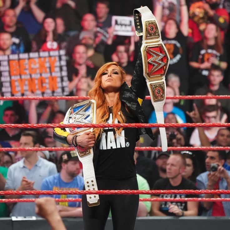 The Man and The GOAT | not the real @BeckyLynchWWE tweet media