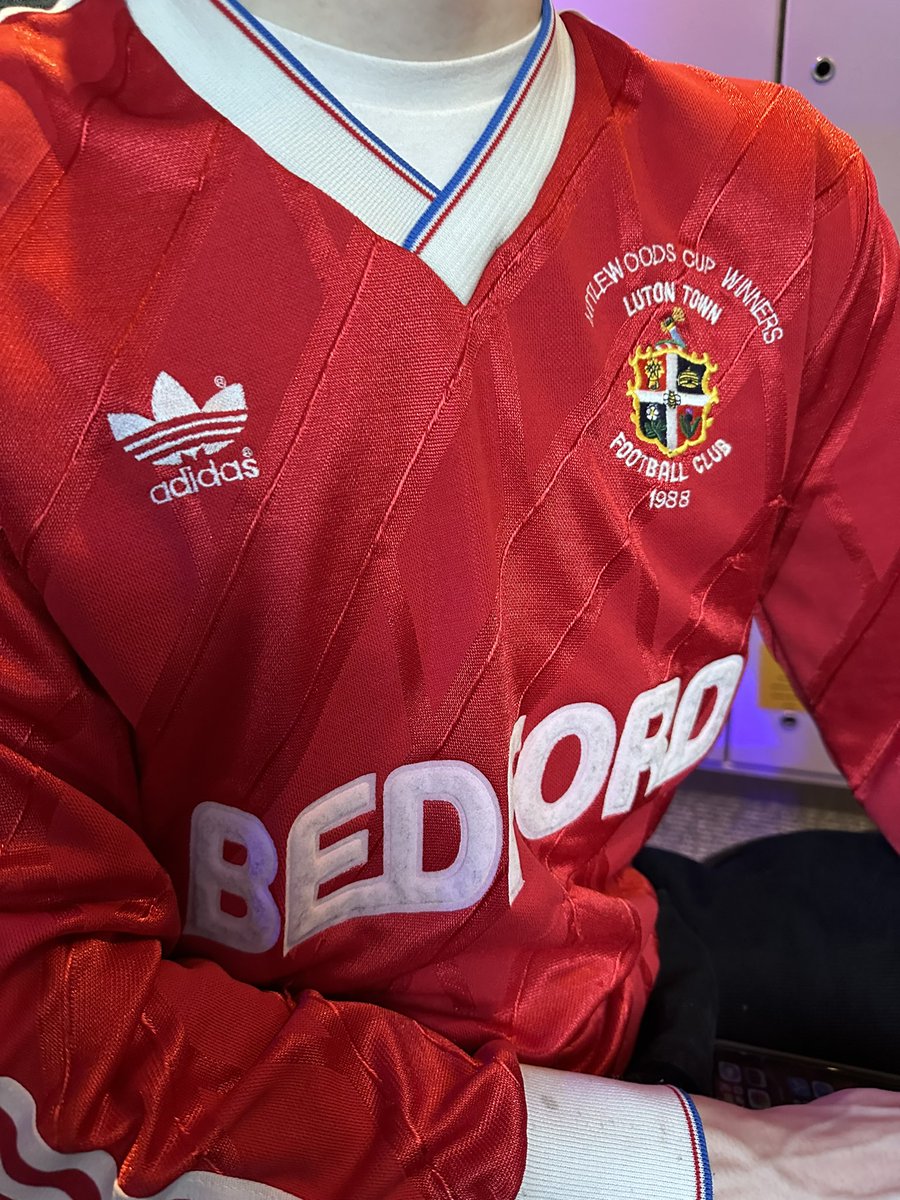 Luc’s rare Away top gets an outting today