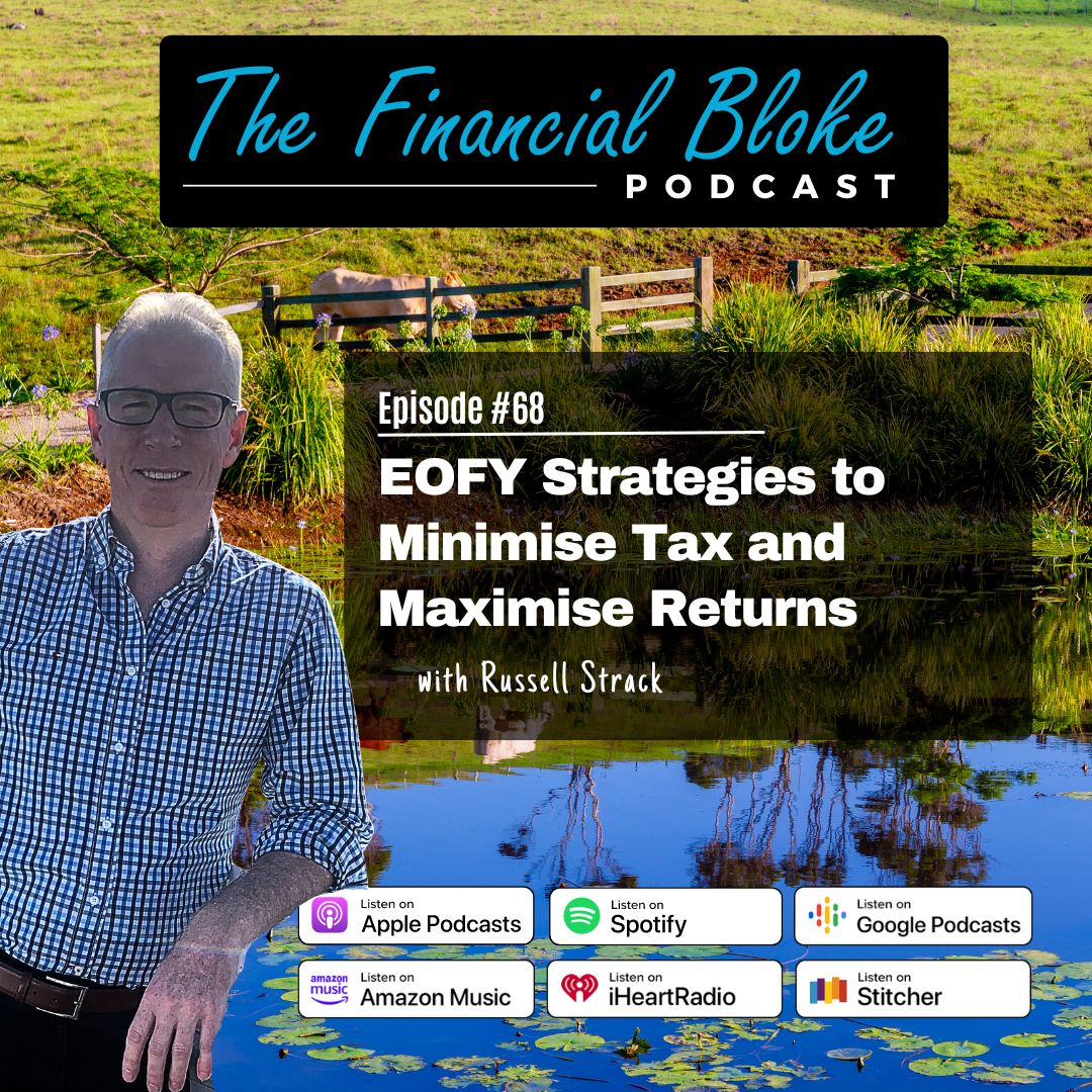 Episode 68 of The Financial Bloke Wealth & Wisdom Podcast is now LIVE!

'EOFY Strategies to Maximise Returns' with Russell Strack of Findex AU

thefinancialbloke.com.au/podcasts01e68/

#agriculture #agribusiness #thefinancialbloke #financialbloke #taxplanning #eofy #aussiefarmers