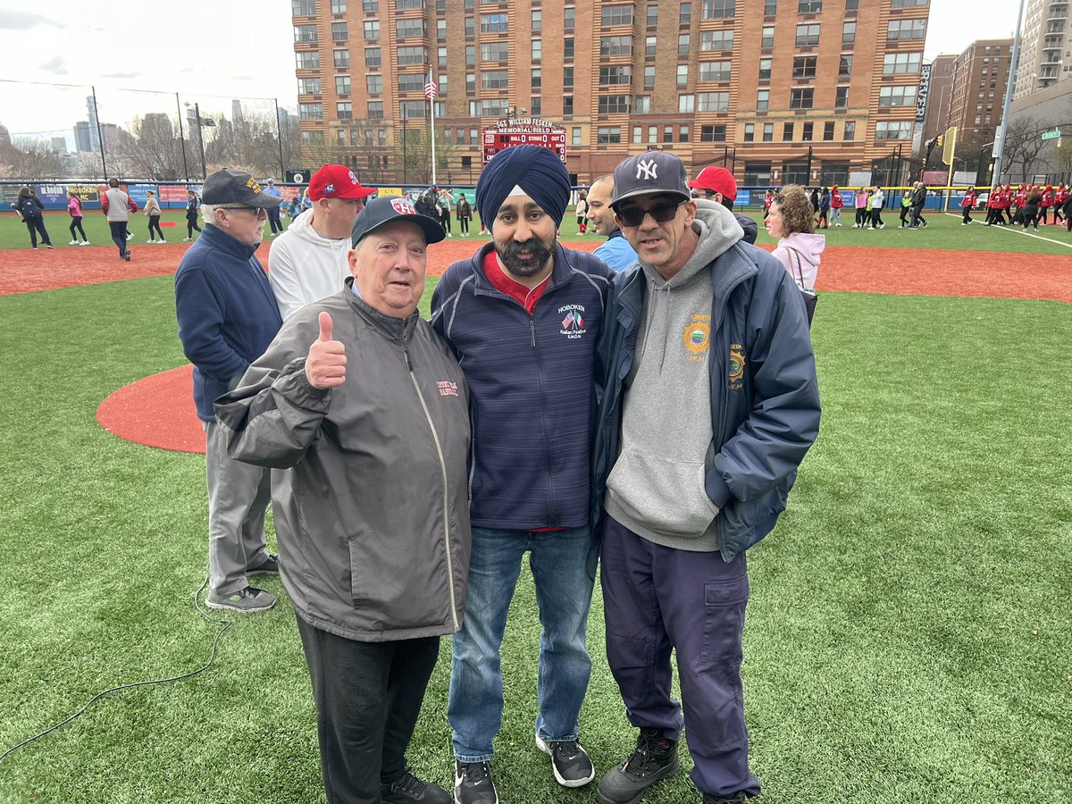 One of the best times of the year - opening day for Little League & RBI Softball! This year, we cut the ribbon on the brand new Sgt. Fesken Field we renovated with new turf, dugouts, scoreboard, batting cages & more. I’m biased as it’s Shabegh’s team, but let’s go Cassesa’s!