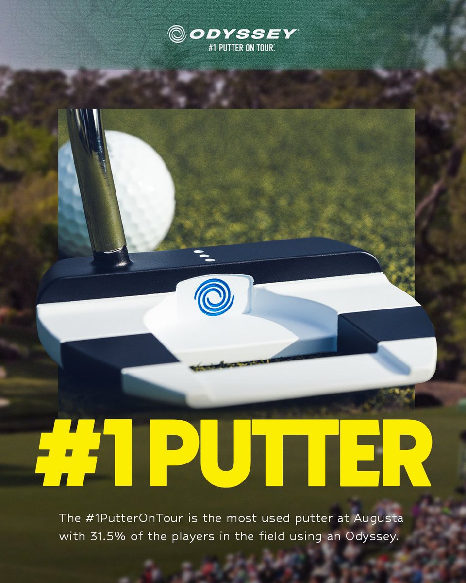 Trusted and proven on the biggest stage #1PutterOnTour