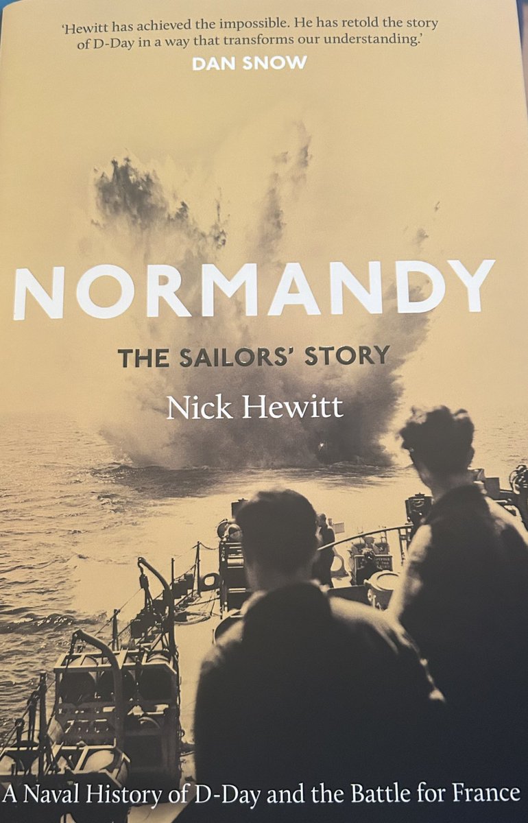 And it finally appears !! Looking forward to this for some time 👍👍 @NickHewitt4 top notch stuff 👍👍 #chefontour #newbook #DDay80 #History #SWW @books2cover #Saturday