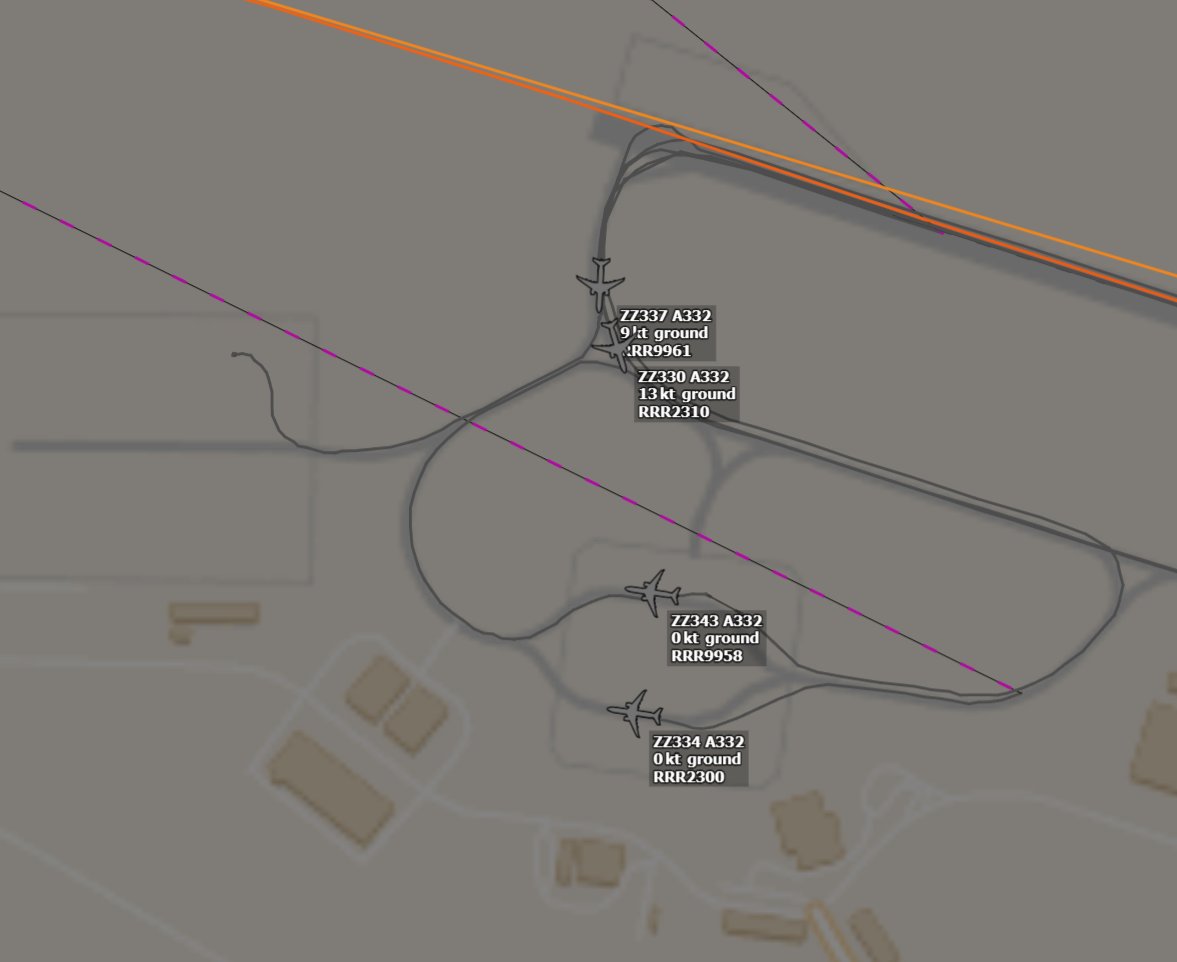 You don't see 4 Voyagers on the ground at RAF Akrotiri normally.