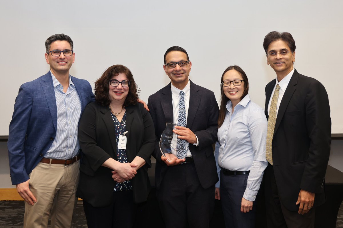 I can’t think of anyone more deserving than @sanjeevbhalla as a recipient of the @BarnesJewish Neville Grant Award for clinical excellence and dedication to our patients. We are proud to have him @WUSTLmed and @MIRimaging