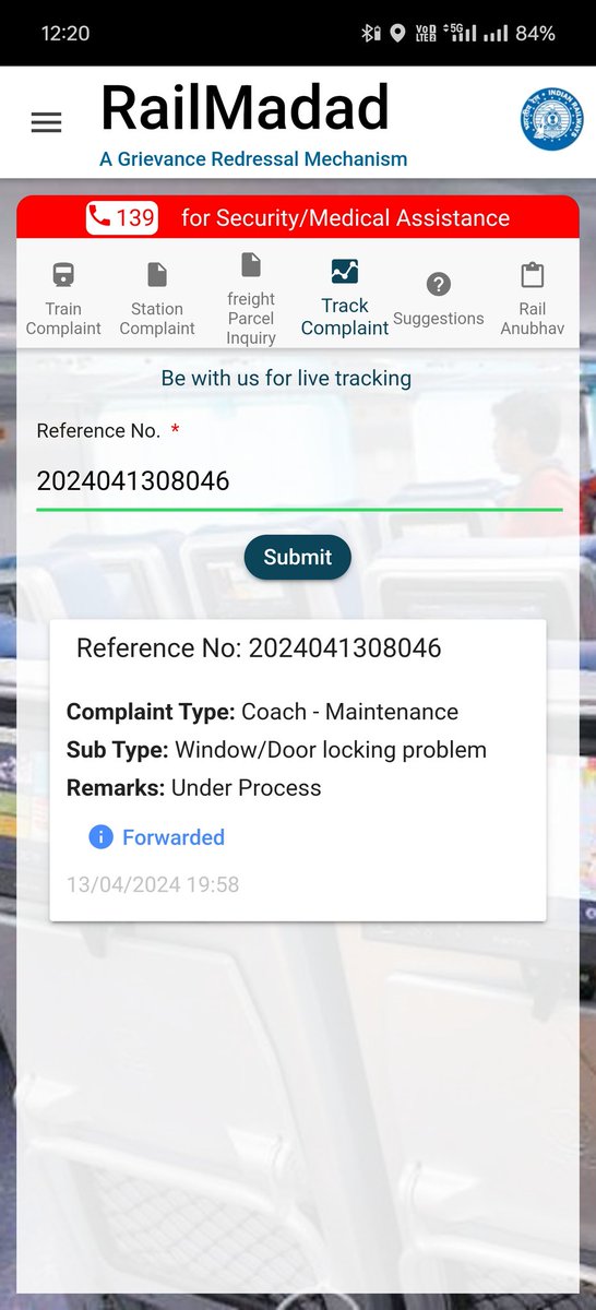 yashbabuaa's tweet photo. @RailMinIndia 
Worst experience with railways till now.
✓ Broken Door
✓ AC not Working 
✓ No Water Supply
✓ No Attendent 
✓ 4hr Late 

Complaint on Phone Number mentioned on the seat,
Asked TTE
Asked Other Railways men
Complaint on Rail Madad App

But Nothing happens! Thanks https://t.co/8KpJgKcH6b